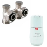 Комплект Vario Term Standard тип V Prestige кутовий білий (PRNYGS0206C/FK (with nipples))